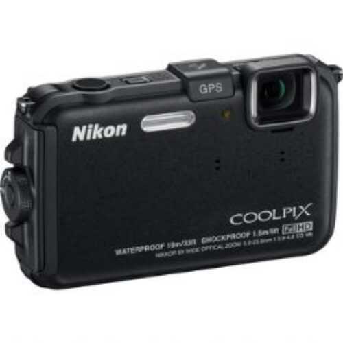 Nikon Coolpix AW100 16 Megapixel-5x Zoom-1080p HD Black